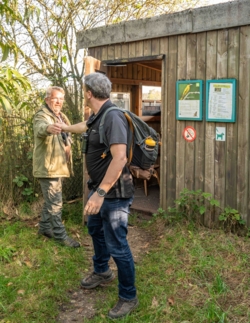 De Roerdomp, De IJsvogel en de Wielewaal staan symbool voor de drie respectievelijke observatiehutten in De Luysen met een internationale faam.