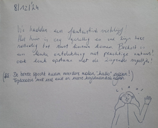 Waar eenvoud terug bijzonder wordt. Neem een kijkje in ons gastenboek
