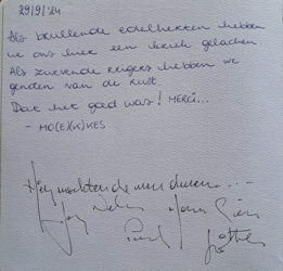 Waar eenvoud terug bijzonder wordt. Neem een kijkje in ons gastenboek