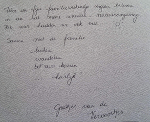 Waar eenvoud terug bijzonder wordt. Neem een kijkje in ons gastenboek