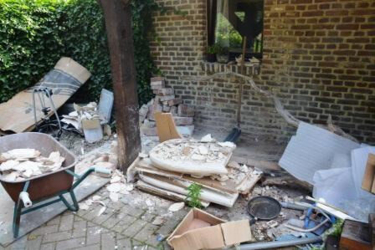 Maanden van verhuis naar en verbouwingen in de Binkermolen