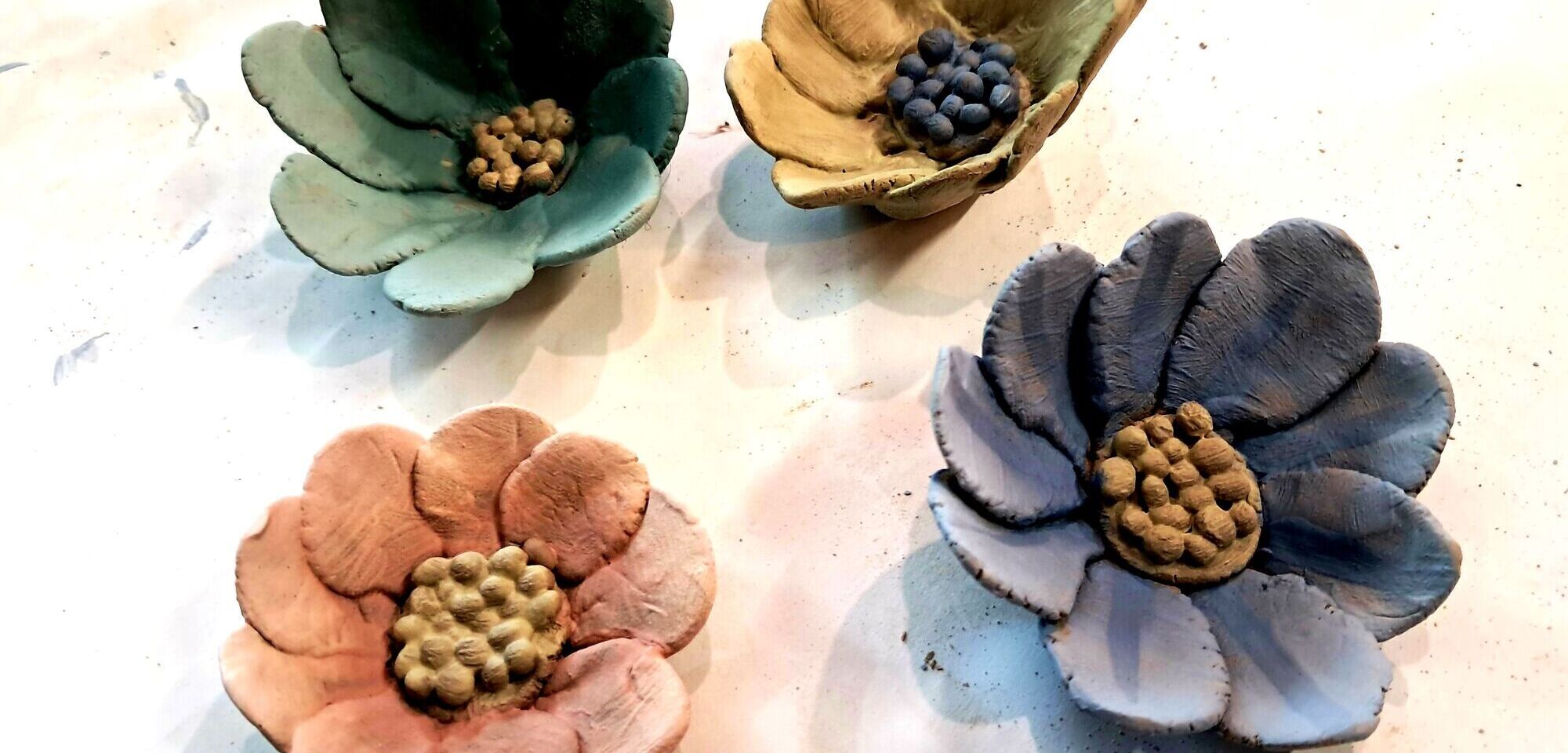 Workshop bloemen in keramiek herfst