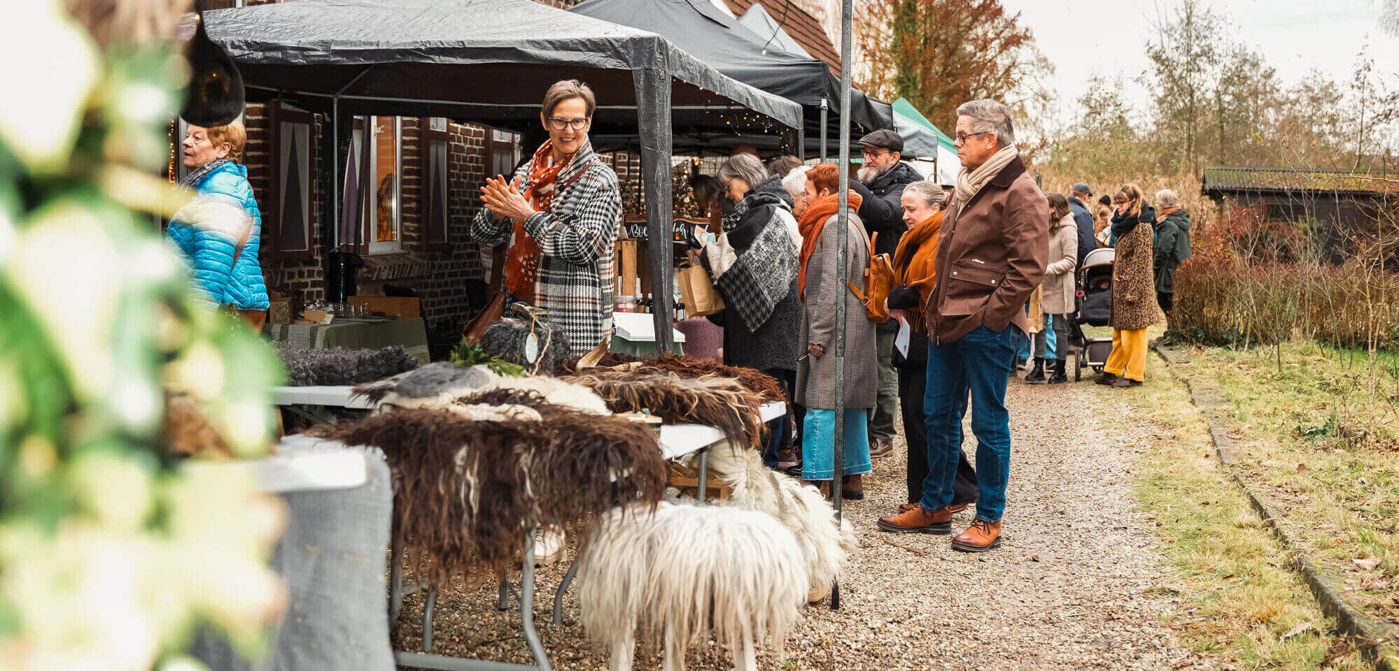 Gezellige Geschenkenmarkt aan de Binkermolen, 5de editie