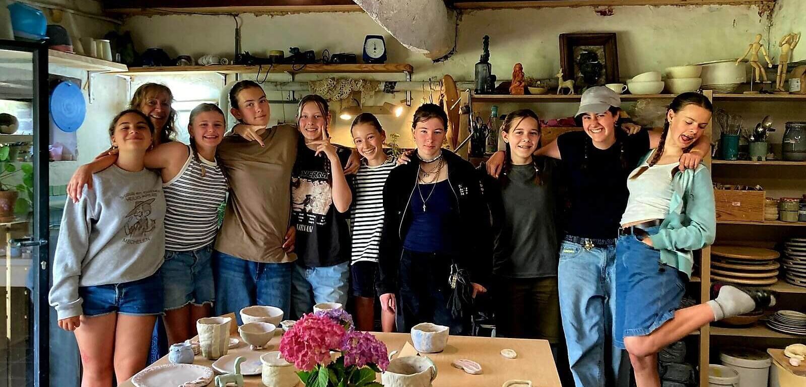 Zomerkamp keramiek en natuurbeleving jong 1