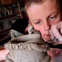 Zomerkamp keramiek en natuurbeleving kids 1